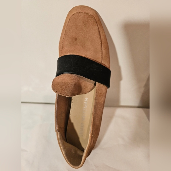 STUART WEITZMAN | Wylie Flat Suede Fold-Down Loafers Sz 36 - 5.5 US - Picture 6 of 12
